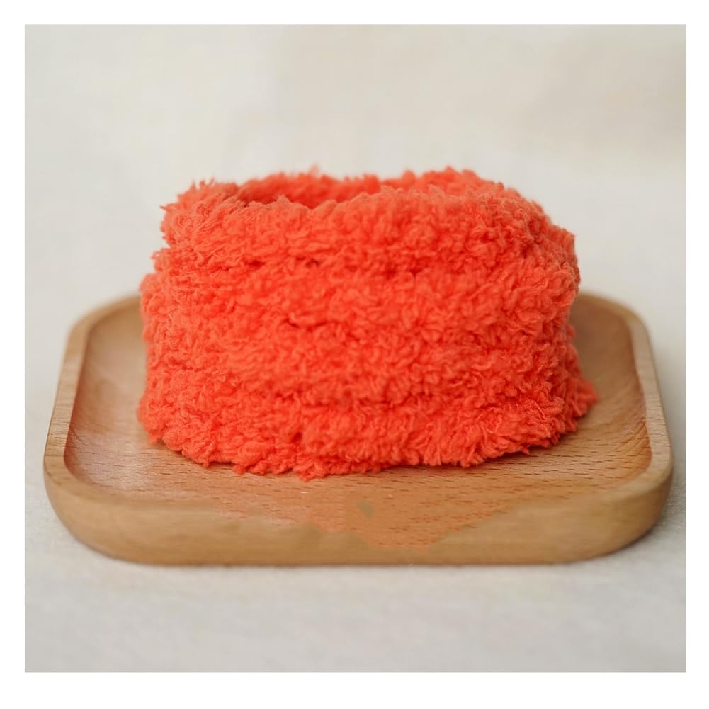 Egurs 10 Piece 15mm x 39 Inch Pipe Cleaners Super Chunky Chenille Stems Solid Color Thick Pipe Cleaners for Arts Creative DIY Crafts Decorations Orange 10pcs