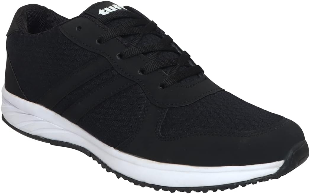 tuff Flex 'N' Lite Black Casual, Sports,Outdoor,Running Trendy Shoe for Man