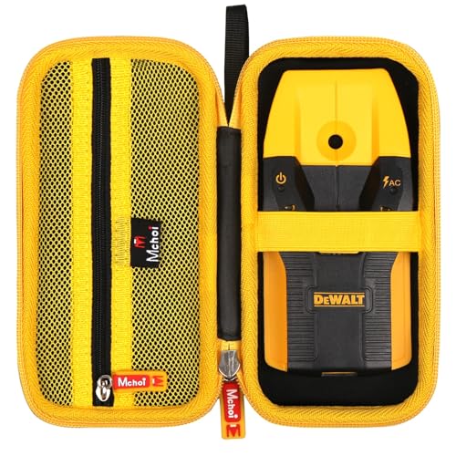 Mchoi Hard Case Suitable for DEWALT DW0100 Stud Finder 3/4” Locate Framing Studs Efficiently, Waterproof Shockproof Stud Finder Carrying Protective Case, Case Only Purple