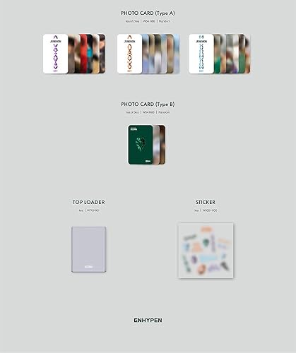 Miniatura 4 de KaKao M ENHYPEN - DIMENSION  DILEMMA (ESSENTIAL ver.) Álbum+Juego de tarjetas fotográficas adicionales