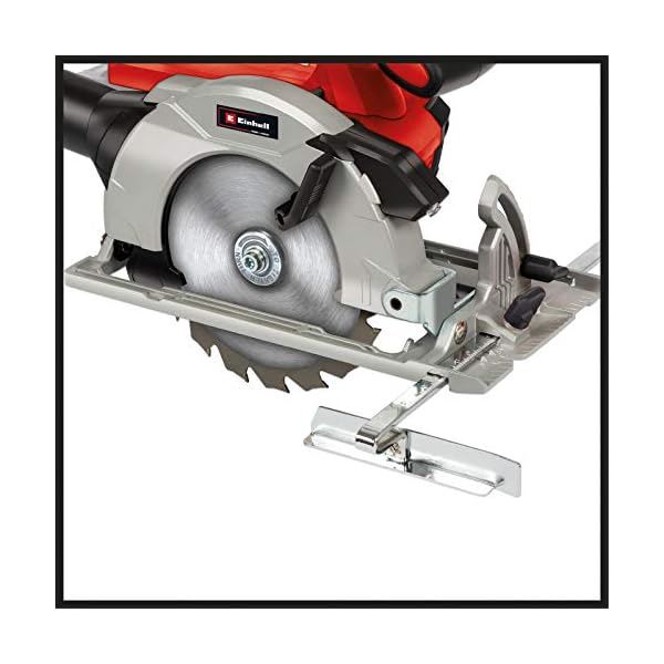 Einhell Akku-Handkreissäge TC-HS 18 Li-Solo (Li-Ion, 18 V, Ø150x10 mm Sägeblatt, max. 48 mm Schnitttiefe, werkzeuglose… – Bild 3