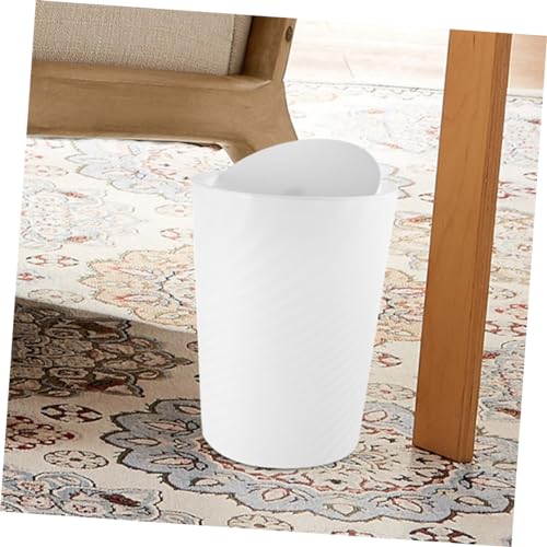 Caneca de basura rectangular con tapa abatible miniatura 7