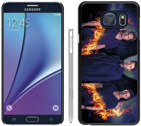 Samsung Galaxy Note 5 Case,Supernatural Black Samsung Galaxy Note 5 Phone Cas...