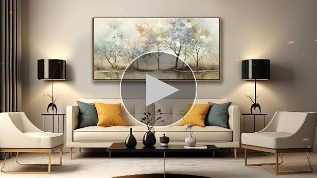 Amazon.com: VHMING Abstract Wall Art Artwork Retro Trees Pictures