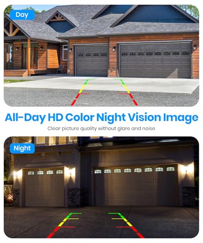 Image of AUTO-VOX Wireless Backup Camera:1080P HD Dual-Channel Monitor, Easy Installation,Stable Digital Transmission Signal,IP69K Waterproof Night Vision Back Up Camera for Truck,SUV,Car,Vans