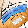 EPABINA Transformable LED Desk Lamp, 41.5" Large Architect Desk Lamp with Clamp, 3 Light Bars Desk Light for Home Office, 24W Auto Dimming Office Lighting Table Light for L Shaped Desk