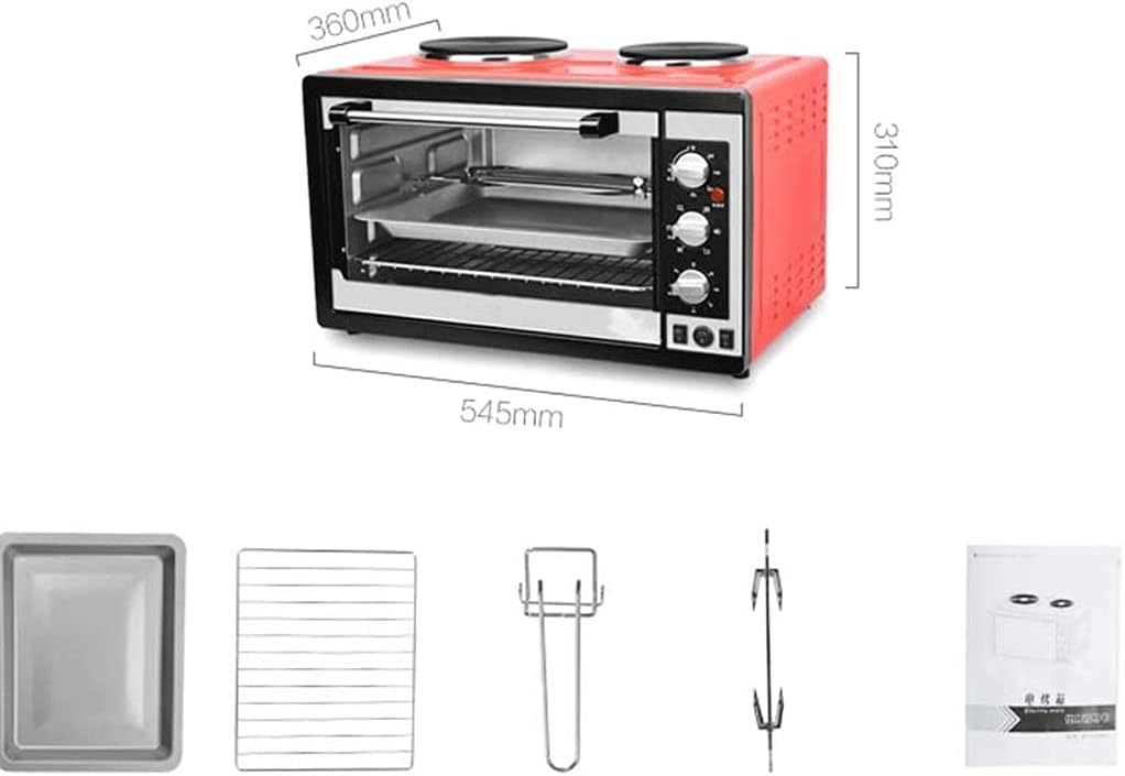 Multifunctional High-power Electric Oven Digital Convection, Baking, Equipped With Brushed Stainless Steel