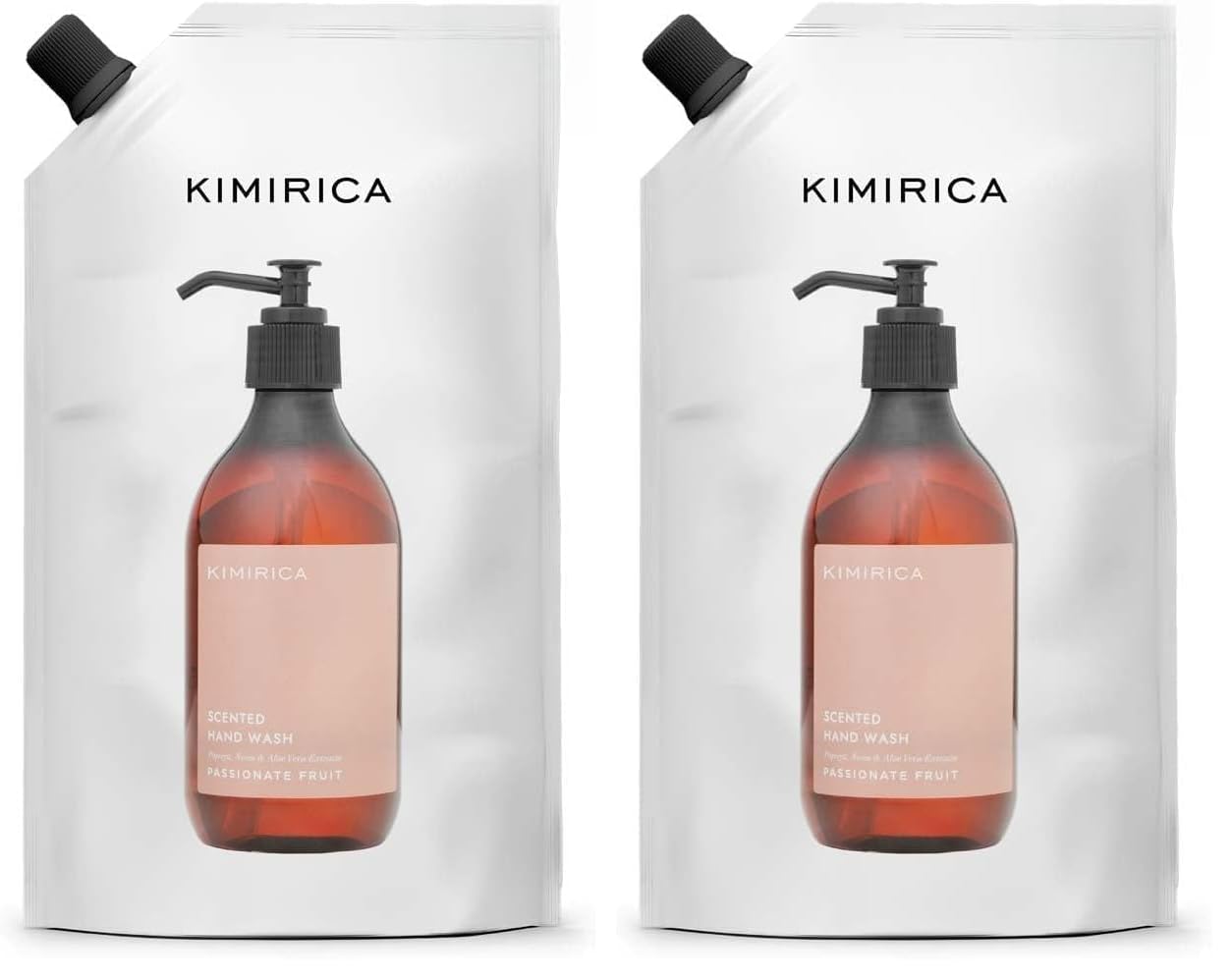 Kimirica Passionate Fruit Refill 700 ml | Papaya Apple Neroli Peach Coconut Fragrance | White Musk Base | Vegan Cruelty Free Paraben Free SLS Free Silicone Free | Naturally Derived Ingredients-image-27