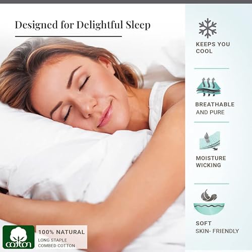 Pizuna 600 Thread Count Cotton Rose Pink King Fitted Sheet 1Pc, 100% Long Staple Cotton Sateen Fitted Sheet Bed Fits Upto 15 Inch Deep Pockets (Rose Pink 100% Cotton Deep Fitted Sheets King) #TOP1