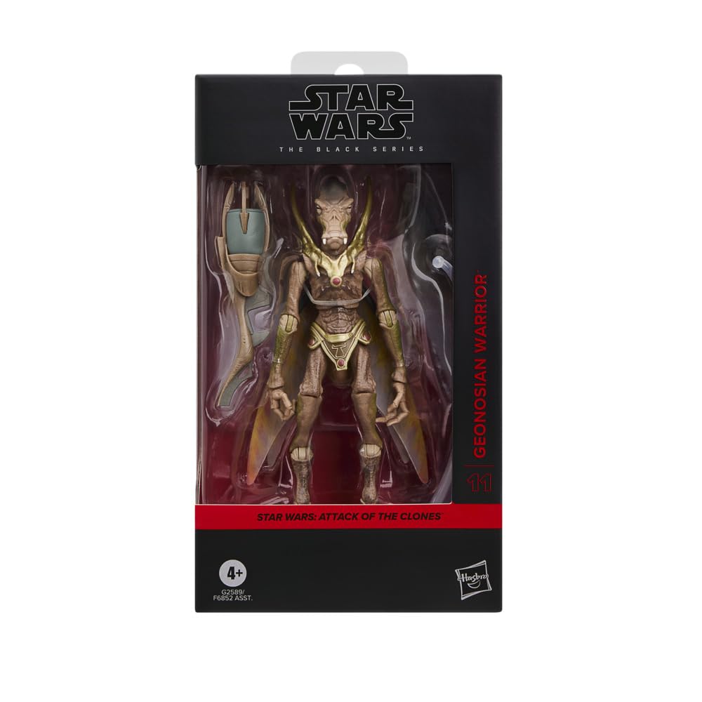 Star Wars The Black Series, Geonosian Warrior, Ataque de los Clones, Figura Premium Coleccionable de 15 cm