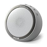 Dreamegg White Noise Machine for Adults, 10W Hi-Fi Sound Machine with 29 Soothing Sleep Sounds, Bluetooth Speaker, Noise Masking for Snoring, Traffic & Office Privacy, for Deep Sleep & Relaxation
