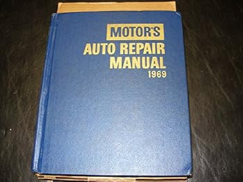 Hardcover Motor's Auto Repair Manual 1969 Book