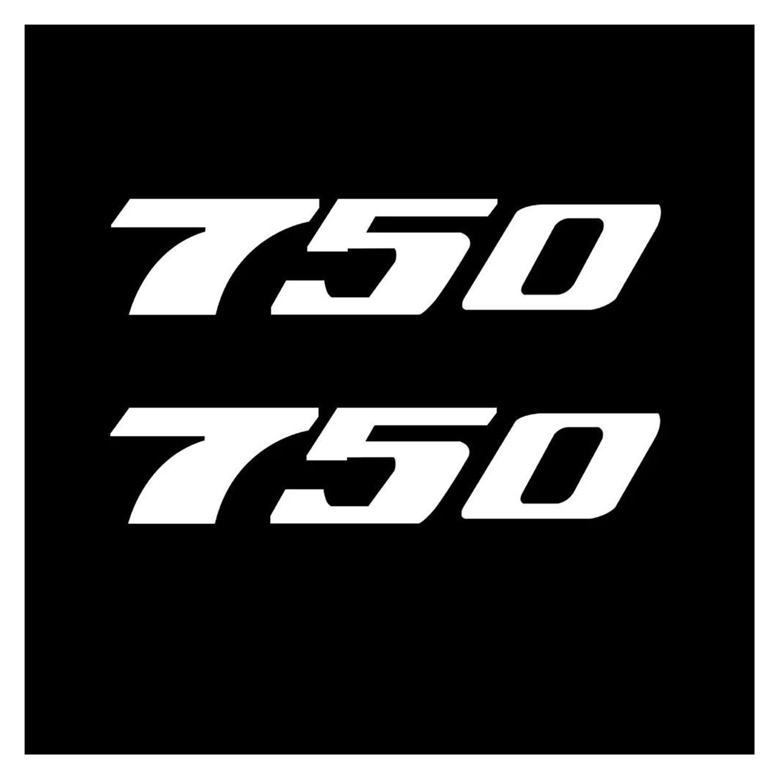 Forza 750 autocollants fluorescents étanches pour être vu la nuit
