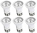 Hyperikon LED PAR16 Dimmable Light Bulb, 6.5W (40W Equivalent), 500 lumen, 2700K, CRI84+, Spot Light Bulb, Medium Base (E26), UL & ENERGY STAR - Great for Kitchen, Basement, Outside (6 Pack)
