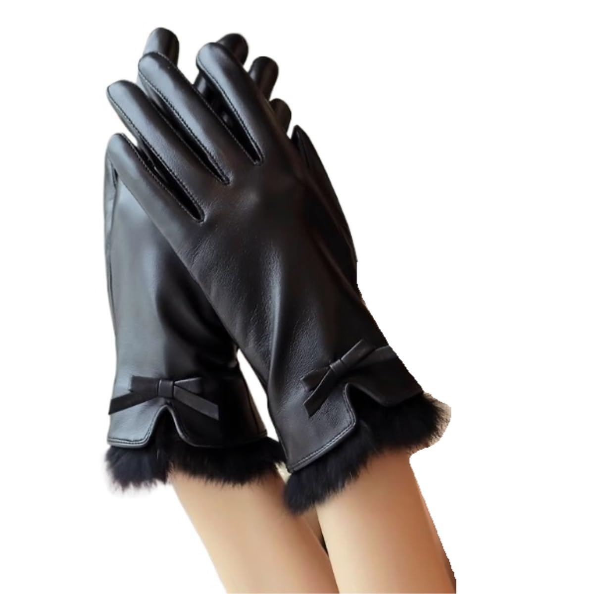 Guantes Running Guantes De Cuero For Ciclismo De Conducción Cálidos Y Gruesos De Felpa Con Lazo De Invierno For Mujer Guantes Deporte Hombre