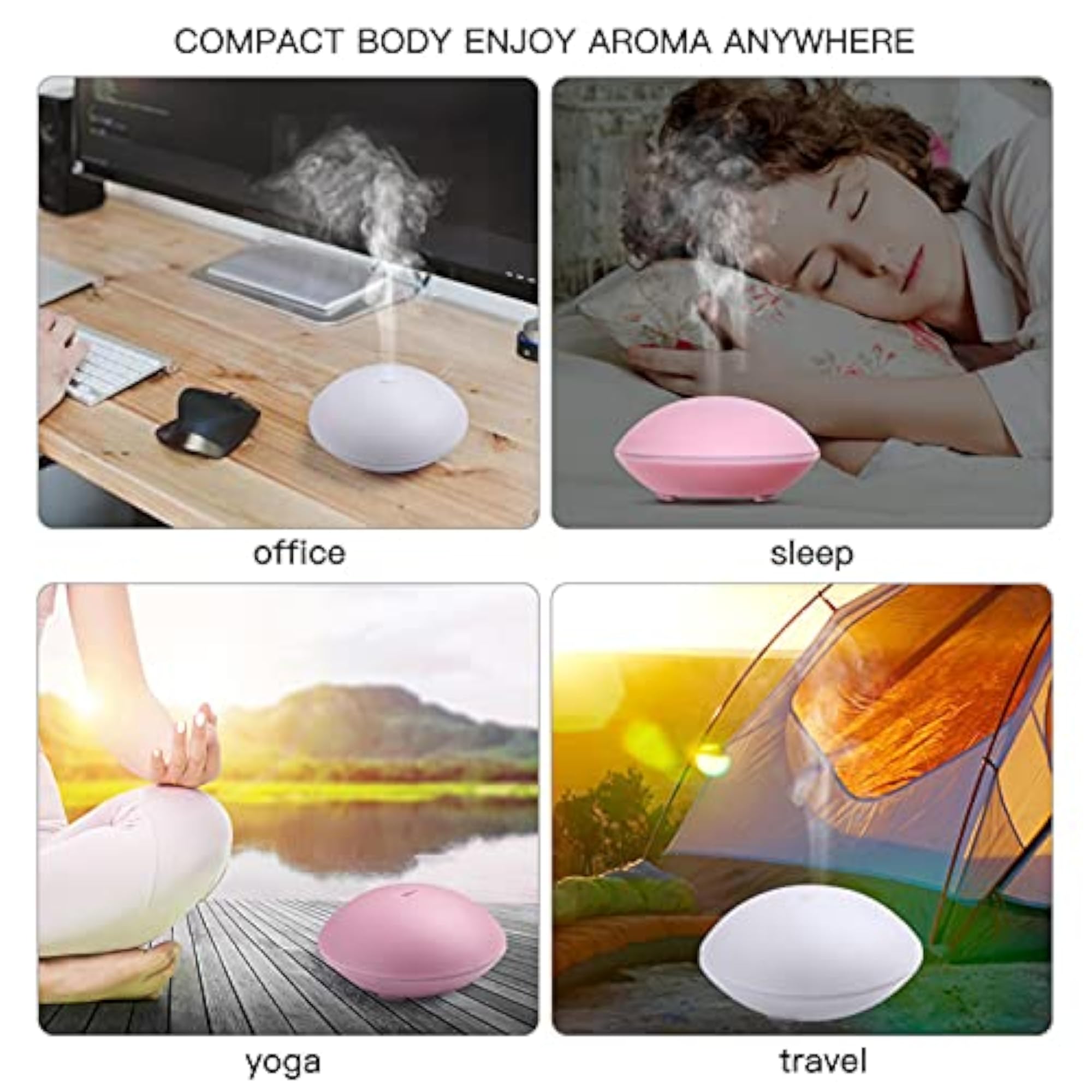 Small Shell Style Essential Diffuser 80ML
