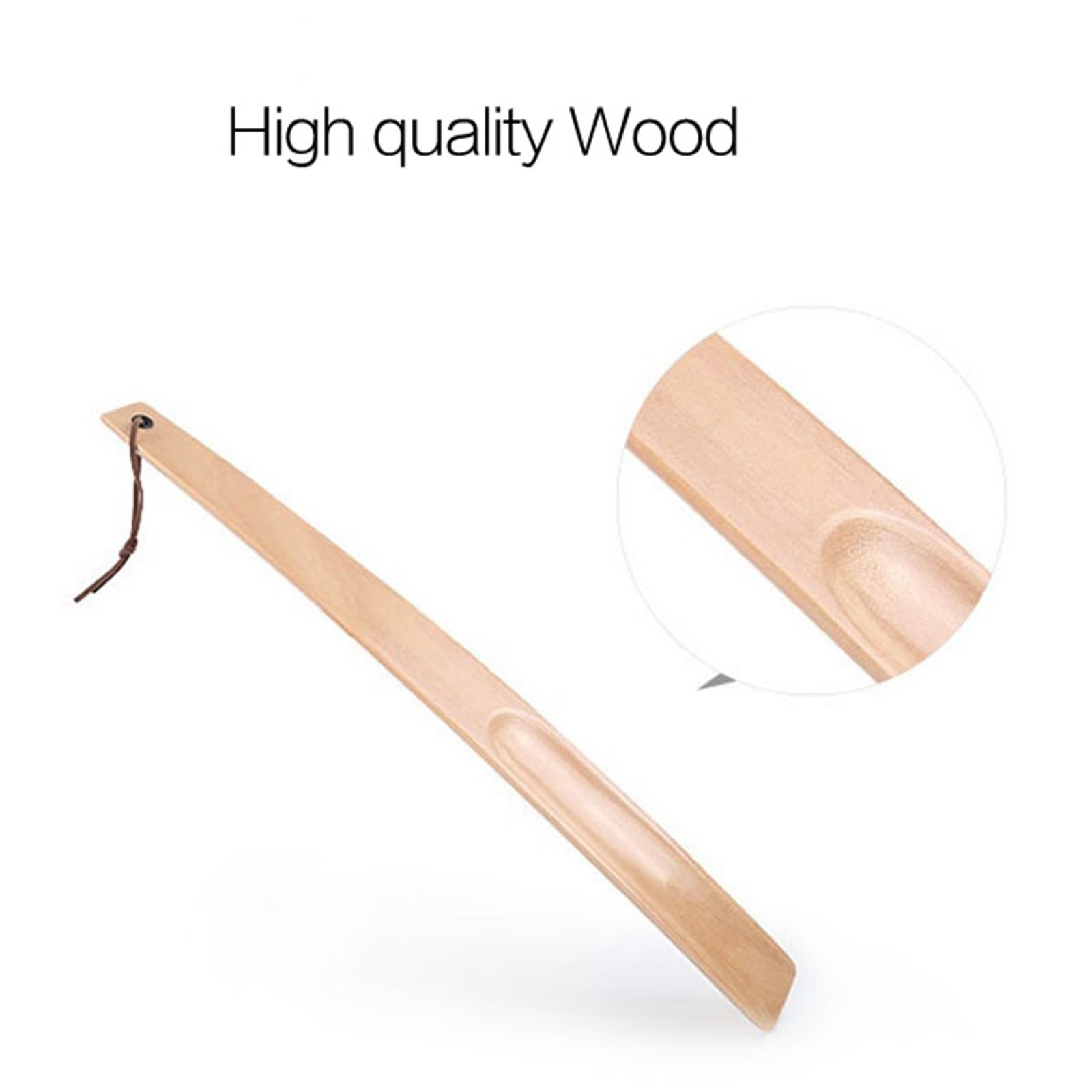 calzascarpe, Calzascarpe professionale in legno da 38 cm, flessibile