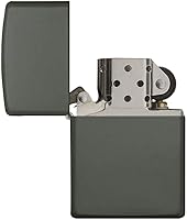 Vista 4 de Encendedor de bolsillo Zippo Classic verde mate