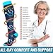 Bluemaple 6 Pack Copper Compression Socks for Women and Men Circulation-Best Support for Medical, Running,Nursing,Athletic