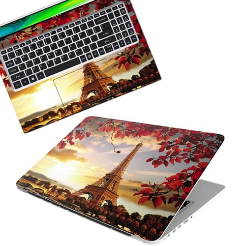Image of Inkykart DSGN 87 Full Body Laptop Skin Bubble-Free| Laminated| Removable| HD Quality Sticker for Laptops Upto 15.6 Inches Compatible with Hp /Dell /Acer /Lenovo /Asus etc.