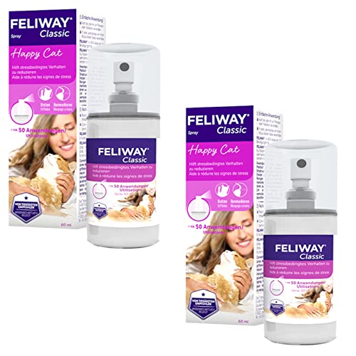 FELIWAY CEVA Classic Spray - Pack doble - 2 x 60 ml