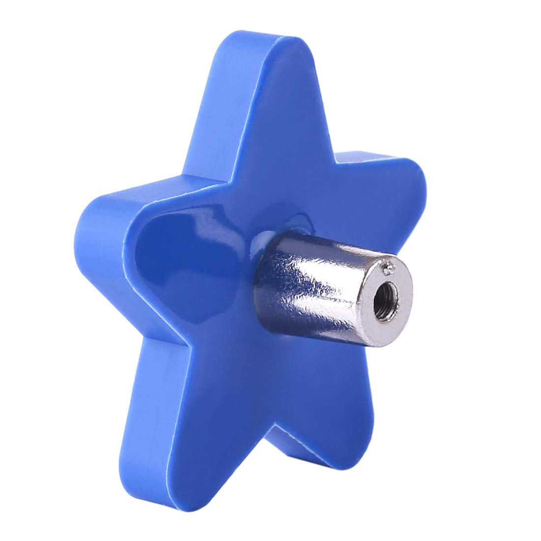 Pomelli e maniglie a forma di stella blu 10 pezzi per cassetti armadi porte