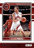 2024-25 NBA Hoops #185 Jakob Poeltl Toronto Raptors Official Panini Basketball Trading Card