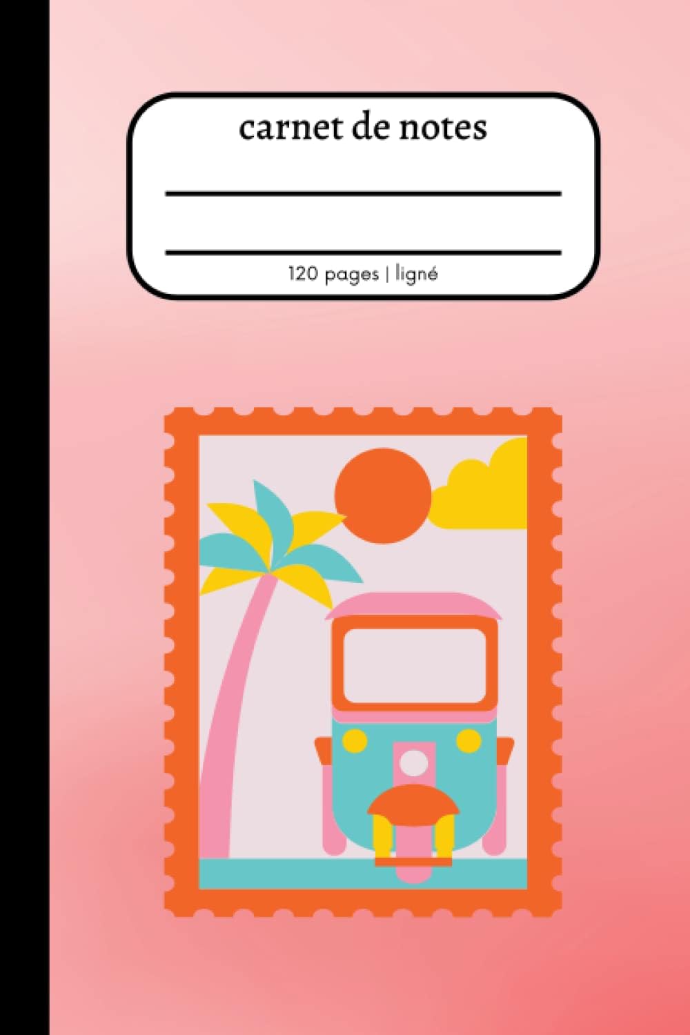 Carnet de notes: Carnet de notes esthétique à larges lignes 6x9 pouces (Superior Thailand Cover 17)