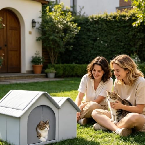 Refugios para perros para exteriores y perrera para perros con aire acondicionado portátil 4