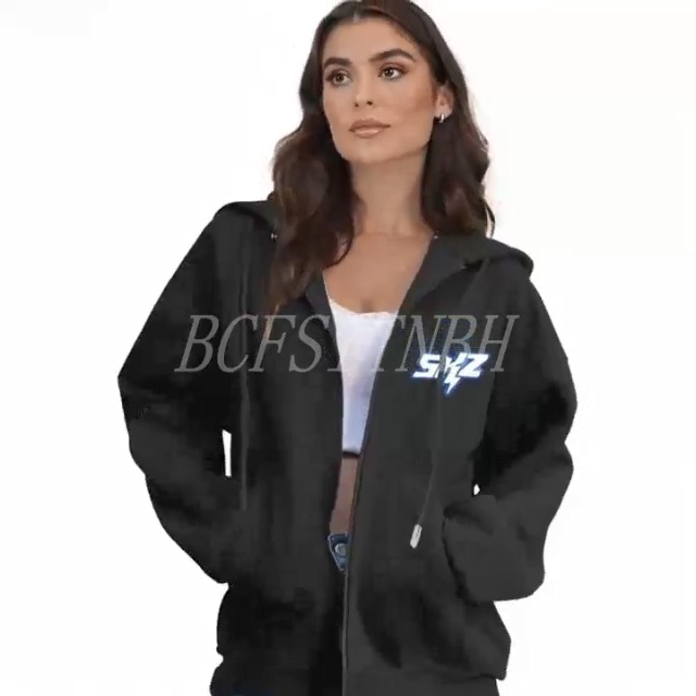 BCFSITNBH Stray Kids Merch Straykids Hoodie Women Zip Up Hooded