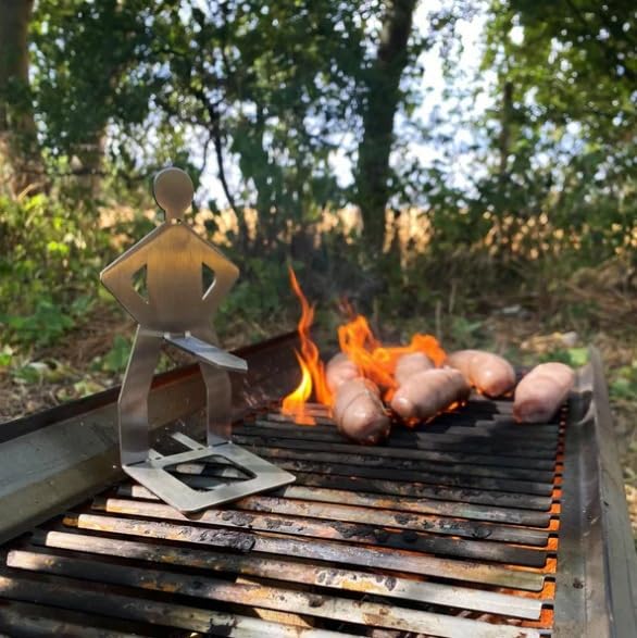 Amazon.co.jp: ステンレススチール製BBQソーセージホルダー