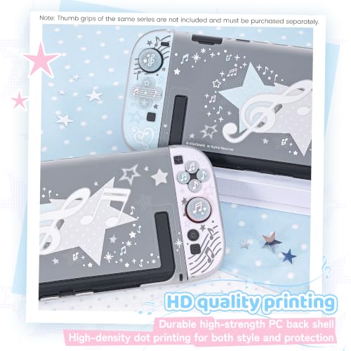 Image of GeekShare Protective Shell Compatible with Switch 2 (Music Notes)