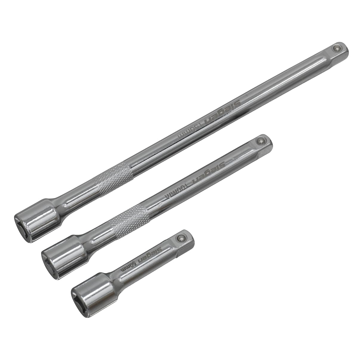 Siegen Extension Bar Set 3pc 1/4""Sq Drive