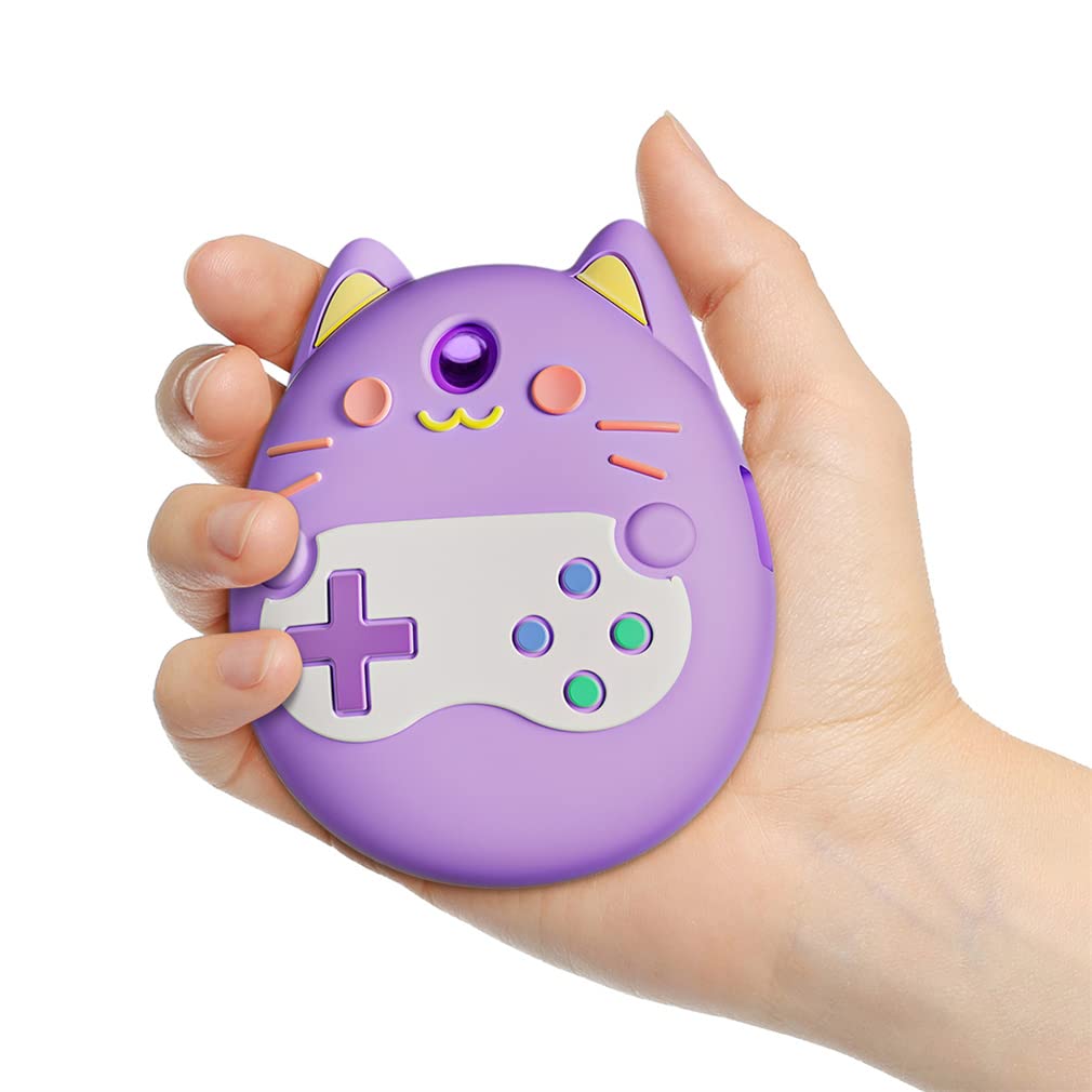 Custodia In Silicone Per Tamagotchi Paradise - Antiurto E Antigoccia, Con Cordino (Rosa, Viola, Blu)