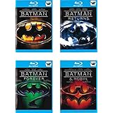 バットマン 1、リターンズ、フォーエヴァー、&ロビン Mr.フリーズの逆襲 ブルーレイディスク [レンタル落ち] 全4巻セット [マーケットプレイスDVDセット商品]