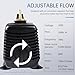 80W 220V Water Pump Flow 3500L/H Hmax 3.5m Dry Run Protetion Mutifuctional Submersible Pump for CNC Milling Machine,Miniature Foutains,Air-conditioning Fan,Miniascape Foutain,Aquarium Fish Tank