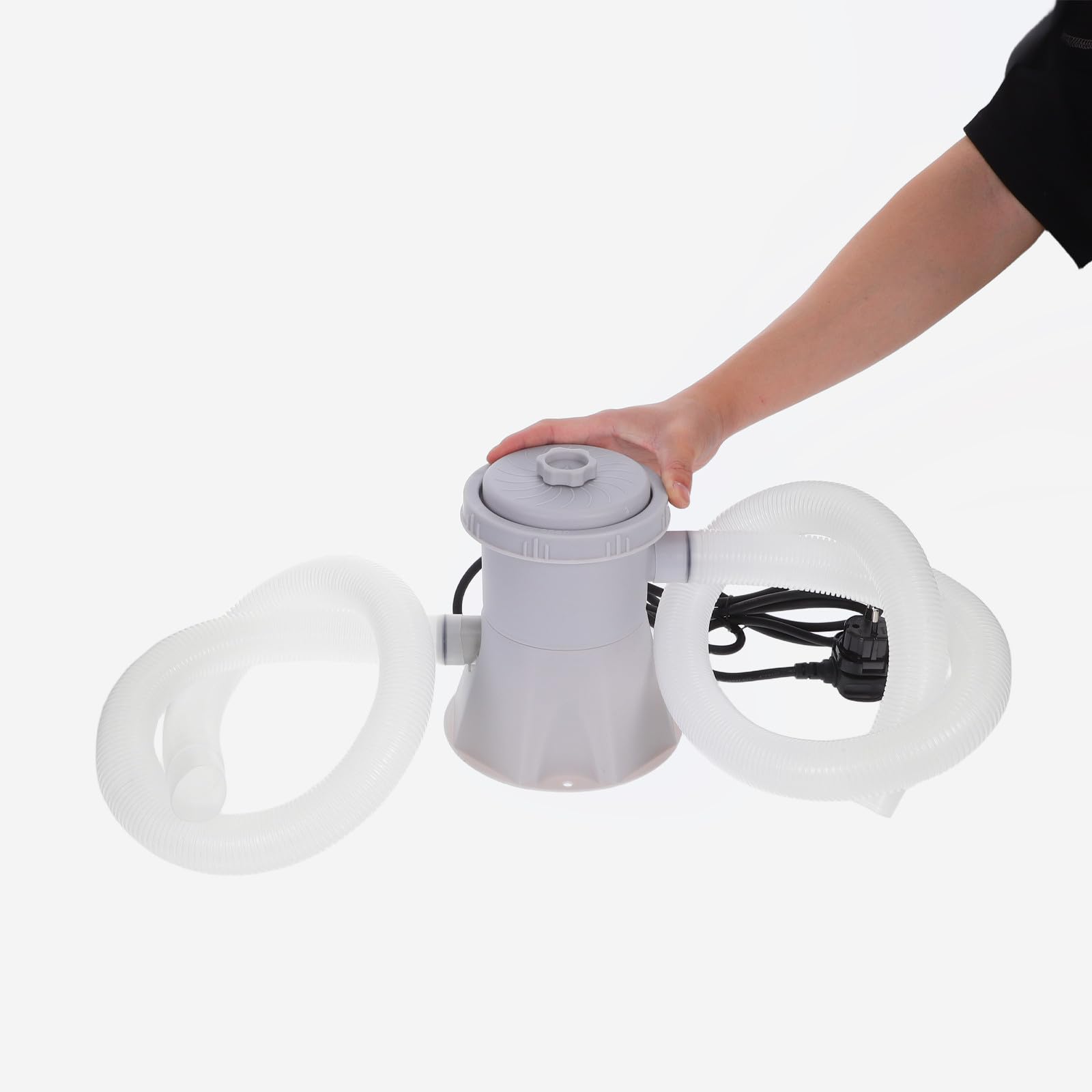 Bomba Depuradora para Piscina Eléctrica con Filtro de Agua para Limpieza y Circulación Piscinas Pequeñas y Medianas