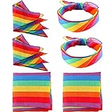 Material: Diese Bandanas bestehen aus Baumwolle und Polyester, die weich, bequem, atmungsaktiv und langlebig sind.