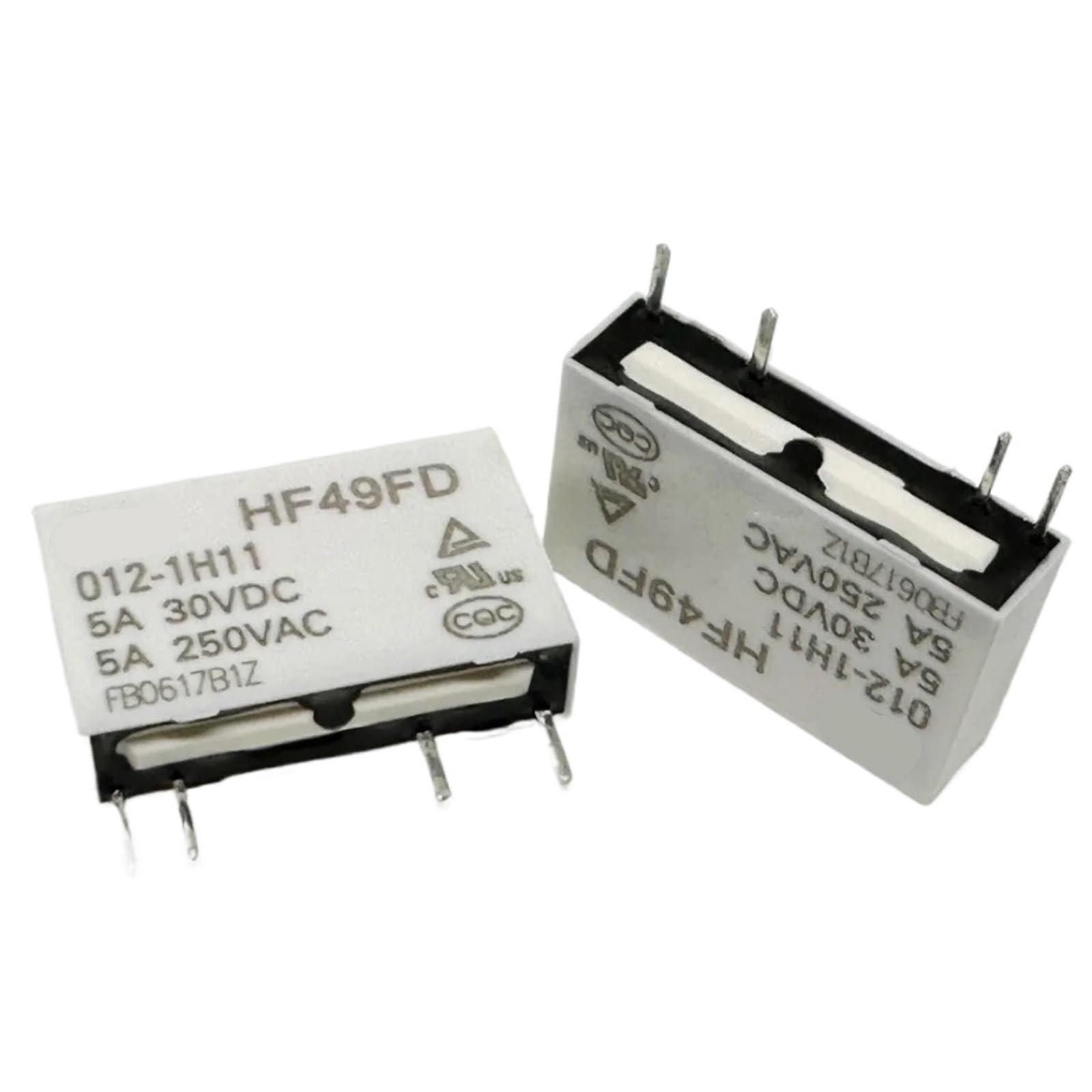Relais HF49FD 012-1H11 commutation 5A stable pour commande électronique