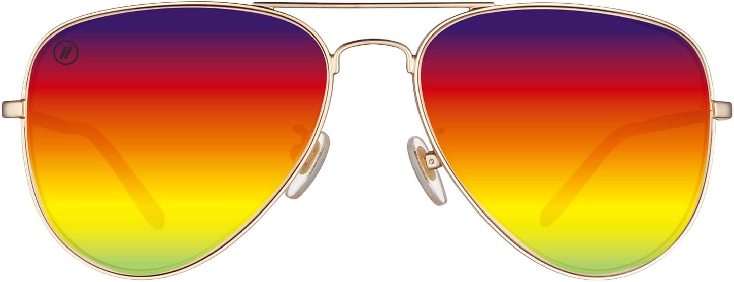 Blenders Eyewear A Series – Aviator Style Polarized Sunglasses – 100% UV Protection – For Men & Women - Image 2