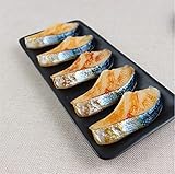 Zzooi 3 peças artificiais de fatias de peixe frito falsas filetes de
