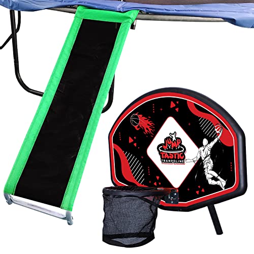 Best Trampoline With Basketball Hoop And Slide Fun For The Whole Family