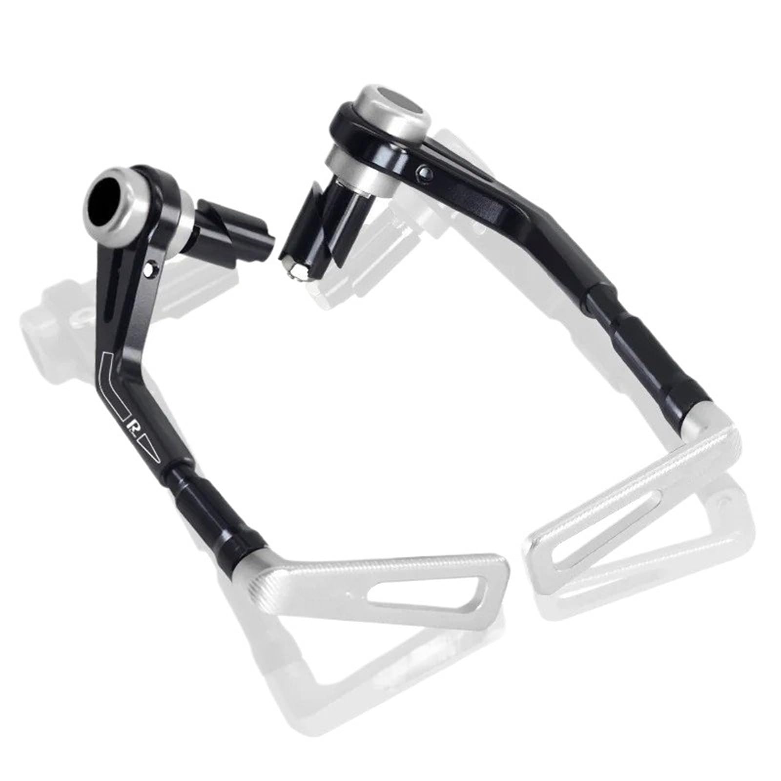 Hjtedhe White Motorcycle Levers Handguard Motorcycle Handlebar Brake Protector For Rebel Cm300 Cm500 Cmx1100(White)
