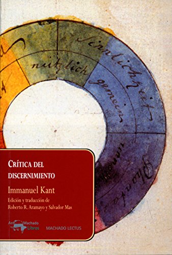 Crítica del discernimiento: 2 (Lectus)
