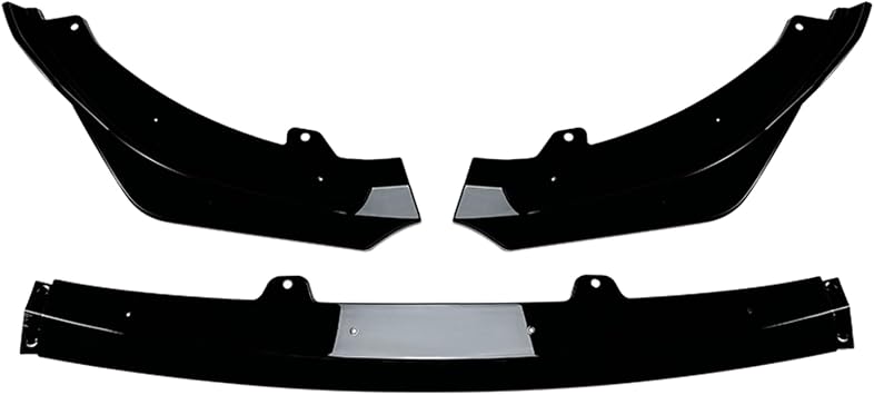 Front Spoiler Lip Kit Splitter for Kia Stinger GT 2018-2024 Gloss Black