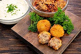 Breaded Short Rib And Potato Croquette - Gourmet Frozen Appetizers [Set of 3 Trays]