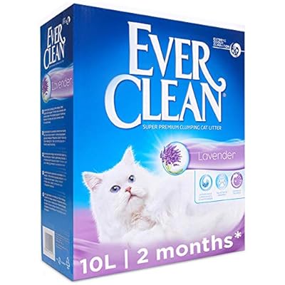 Ever Clean Lavender Clumping Cat Litter, 10 Litre, Scented