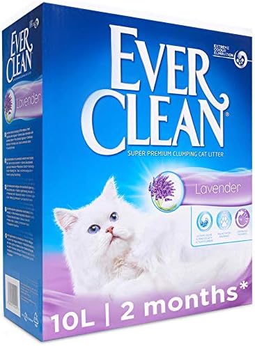 Ever Clean Lavender Clumping Cat Litter, 10 Litre, Scented