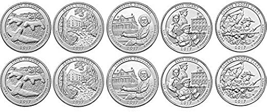 2017 Various Mint Marks National Park Quarters America the Beautiful Both D and P MINTS Brilliant Uncirculated - coolthings.us