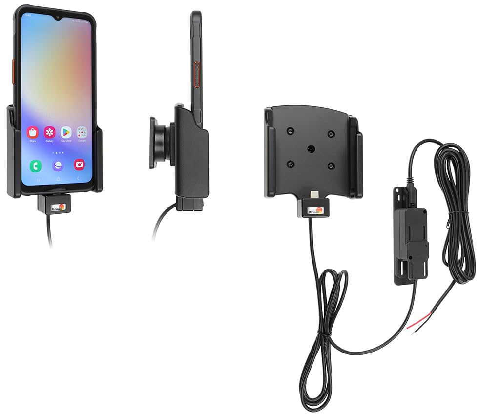 Brodit Device Holder 727380 Made in Sweden with Charging Function for Smartphones - Samsung Galaxy Xcover 7